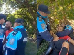 Chapadmalal: violenta detención de un ciclista