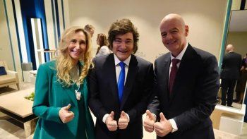 gianni infantino mantuvo un encuentro con milei en davos gianni infantino mantuvo un encuentro con milei en davos