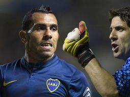 ¿tevez y orion a las trompadas? fuerte cruce en el vestuario de boca ¿tevez y orion a las trompadas? fuerte cruce en el vestuario de boca