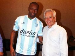 racing consiguio su primer refuerzo: llego el colombiano wason renteria racing consiguio su primer refuerzo: llego el colombiano wason renteria