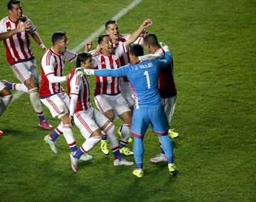 Las imágenes del triunfo de Paraguay