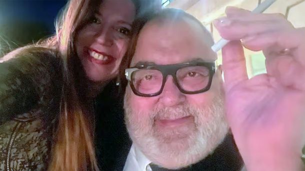 Jorge Lanata y su esposa Elba. Jorge Lanata y su esposa Elba.