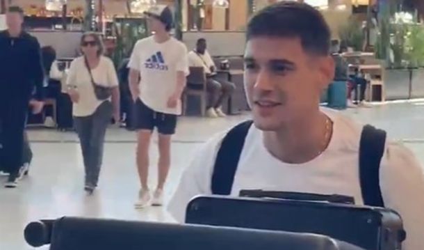 Lucas Martínez Quarta llegó al país para sumarse a River