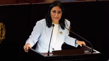 Presidenta encargada de Venezuela Delcy Rodríguez. Presidenta encargada de Venezuela Delcy Rodríguez.