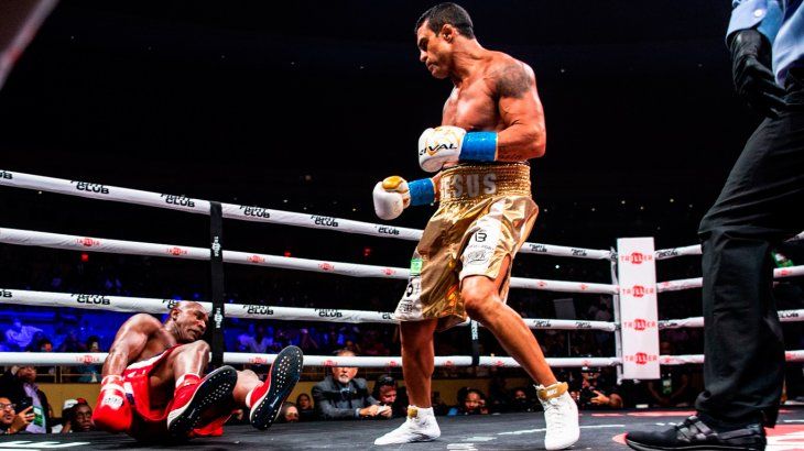 Categórica derrota de Evander Holyfield a sus 58 años