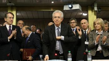 renuncio el primer ministro de italia, mario monti renuncio el primer ministro de italia, mario monti