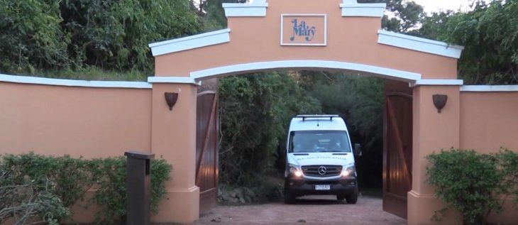 Así fue el traslado de Susana Giménez a La Mary