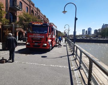 Dramático rescate de un hombre que intentó quitarse la vida