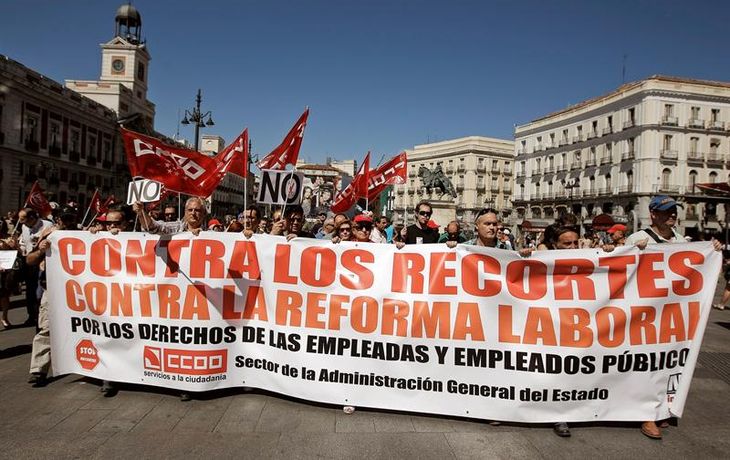 Rajoy elogió a la inmensa mayoría que no está indignada