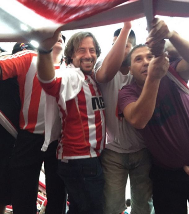 El líder de la barra de Estudiantes se refirió a su relación con Ricky Sarkany