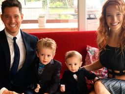 Luisana Lopilato y su familia Luisana Lopilato y su familia