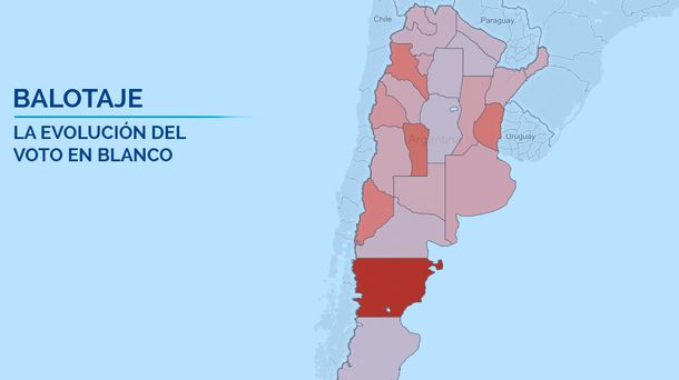 El llamado al voto en blanco no tuvo eco en las urnas y cayó a la mitad