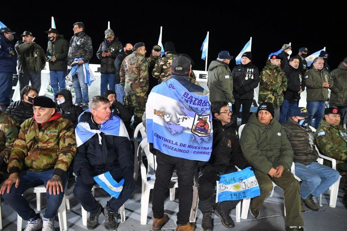 Así fue la Vigilia por Malvinas en Ushuaia