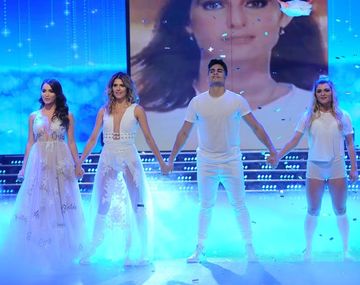 Lali Espósito y María del Cerro homenajearon a Cris Morena.