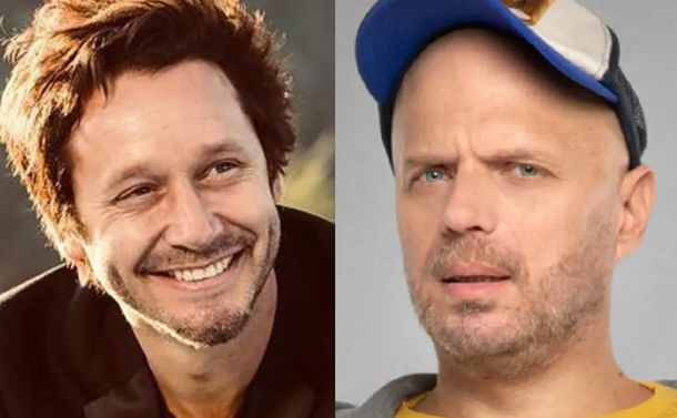 El divertido ida y vuelta entre Sebastián Wainraich y Benjamín Vicuña: Démonos un besito