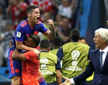 Gol de Falcao para Colombia en el Mundial de Rusia - Crédito:&nbsp;fifa.com