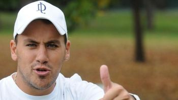 El Ogro sigue los partidos de River desde su cuenta de Twitter El Ogro sigue los partidos de River desde su cuenta de Twitter