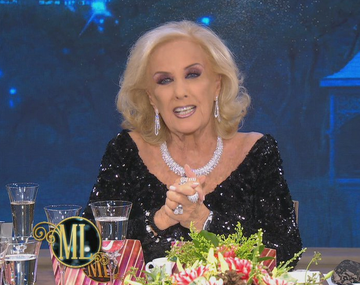 Mirtha habló de la antipatía con Pampita