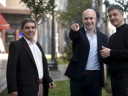 La foto de Larreta con los precandidatos para la Ciudad, tras el acuerdo con Bullrich