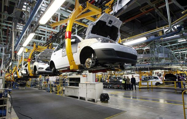 La producción de autos cayó 10 por ciento en marzo
