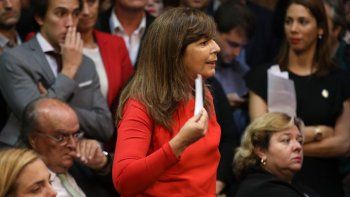Gabriela Cerruti, en tiempos en que sus enemigos estaban fuera de su partido