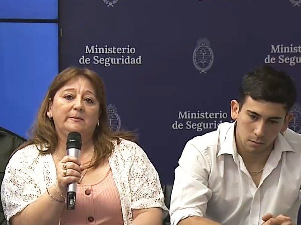 Griselda Heredia y Kevin Gallo, madre y hermano de Nahuel Gallo Griselda Heredia y Kevin Gallo, madre y hermano de Nahuel Gallo