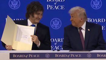 milei firmo la adhesion de la argentina al consejo de la paz creado por trump milei firmo la adhesion de la argentina al consejo de la paz creado por trump