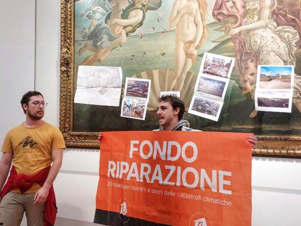 Italia: vandalizaron El nacimiento de Venus de Sandro Boticelli