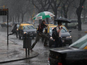 Tormentas y lluvias en Buenos Aires.