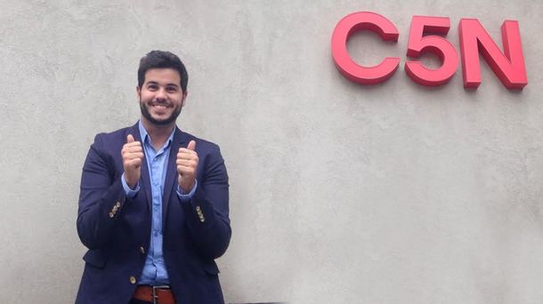 Nico Magaldi regresa a C5N: Vuelvo a mi casa
