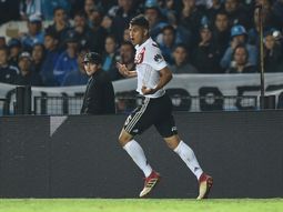 Exequiel Palacios en River - Crédito:&nbsp;@CARPoficial