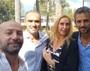 Diego Spagnuolo, Eduardo Lule Menem, Karina Milei y Martín Menem