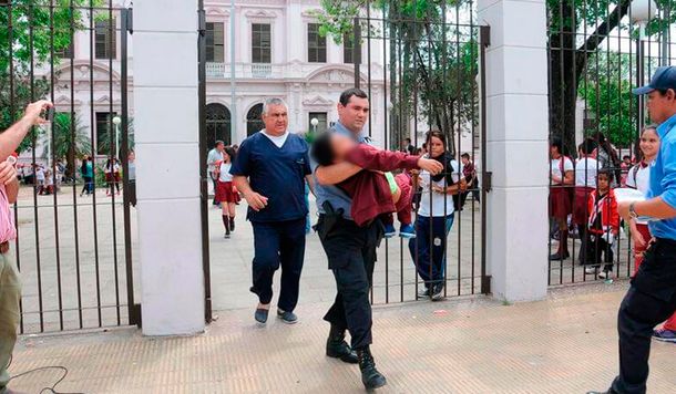 Así  se llevaban a los nenes intoxicados