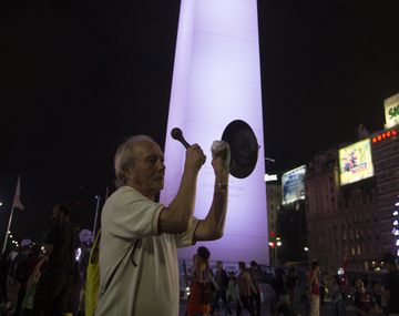El Obelisco fue uno de los lugares más concurridos