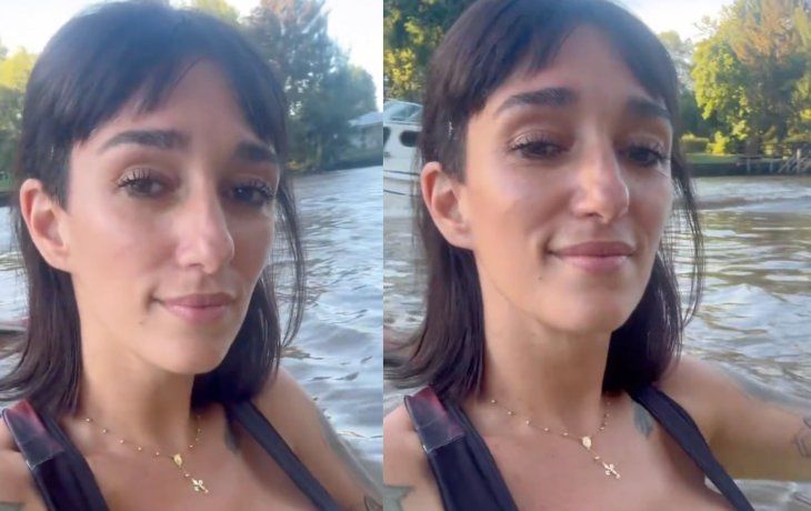 El nuevo video de Leila Gianni, en bikini y andando en kayak, que es viral