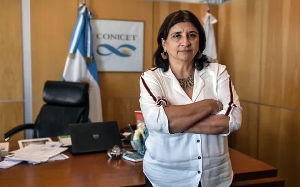 La titular del Conicet le respondió a Javier Milei