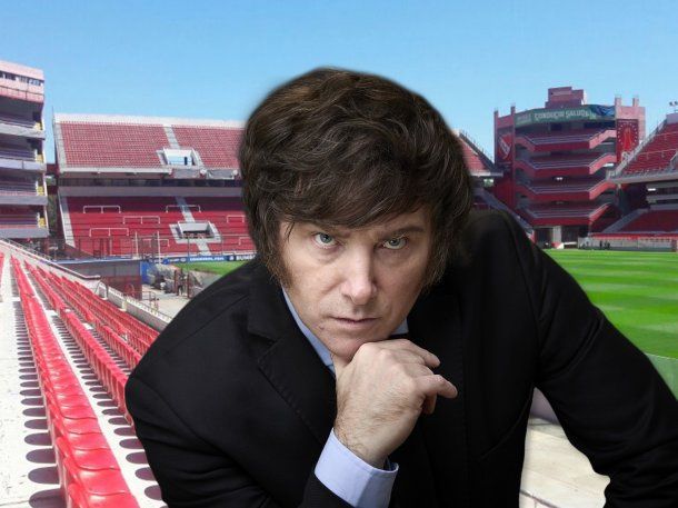 Para Milei la oposición es amarga y más fría que la cancha de Independiente