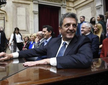 El superministro de Economía, Desarrollo Productivo y Agricultura, Sergio Massa.