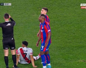 Salas salió lesionado ante San Lorenzo y encendió alarmas en River: qué le pasó