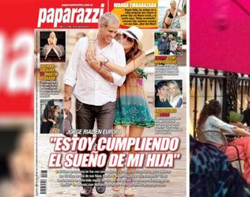 El romántico viaje a Europa de Jorge Rial y Mariana Antoniale