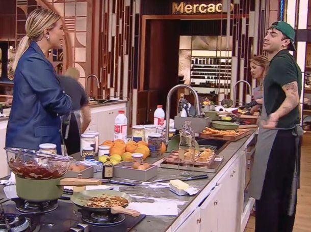 Tensión en MasterChef: Wanda Nara sorprendió a Rusherking con preguntas incómodas