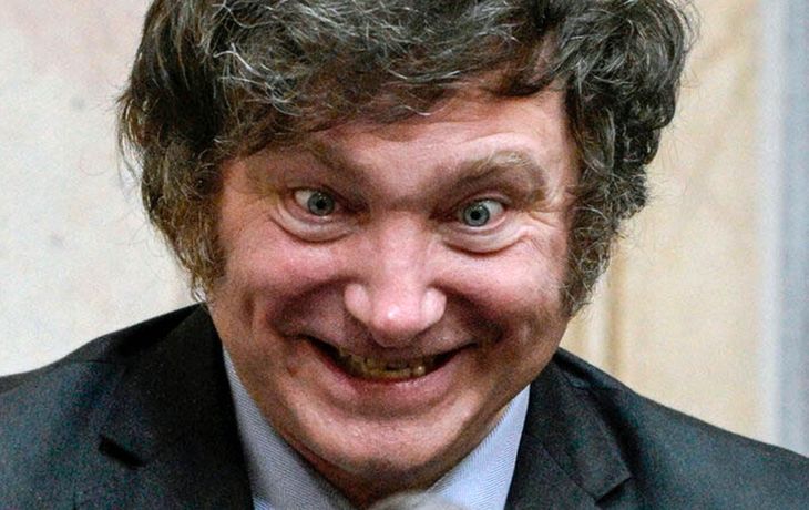 Javier Milei: cruel.