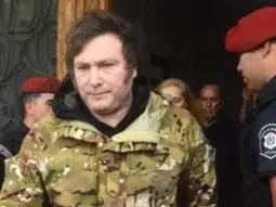 El presidente Javier Milei