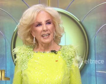 En modo te perjudicás: Mirtha Legrand se quejó de su producción por un adorno