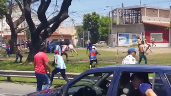 Barras de Tigre protagonizaron graves incidentes. Barras de Tigre protagonizaron graves incidentes.