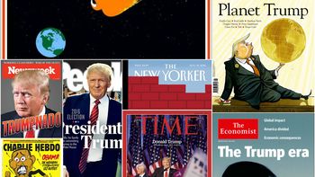 Las principales revistas del mundo tienen a Donald Trump en su portada Las principales revistas del mundo tienen a Donald Trump en su portada