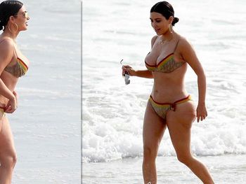 Kim Kardashian respondió a las críticas por el uso de photoshop