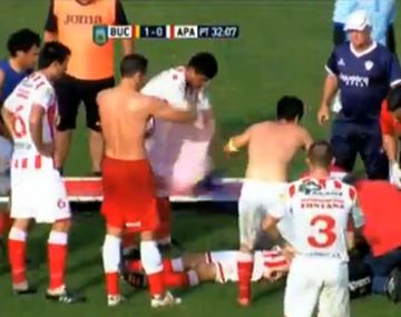 Dramáticas escenas en el partido en el que murió el jugador de Paraná