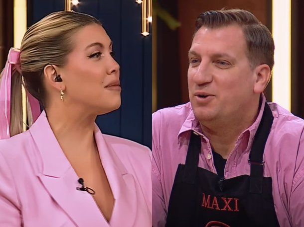 El picante comentario que Wanda Nara le hizo a Maxi López en MasterChef Celebrity