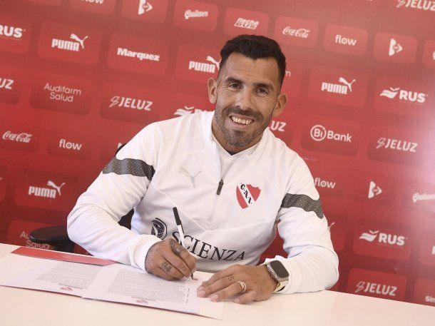 Independiente oficializó la llegada de Carlos Tevez como nuevo entrenador
